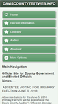 Mobile Screenshot of daviscountyiowa.org